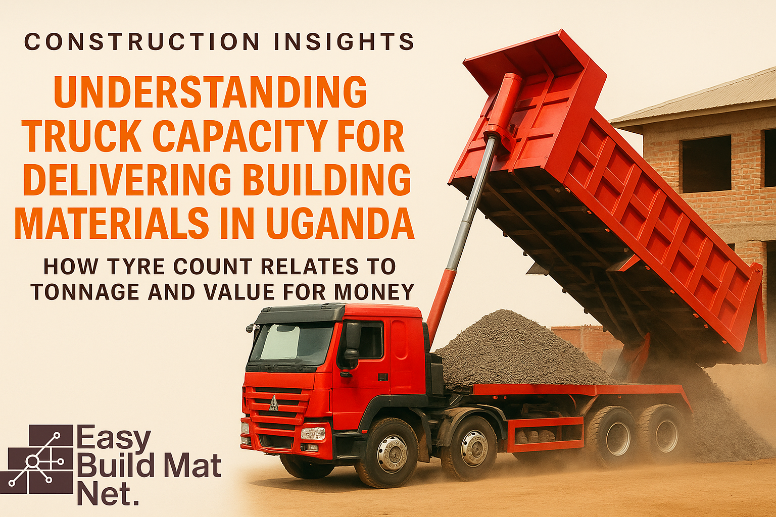Understanding Truck Capacity for Delivering Building Materials in Uganda: